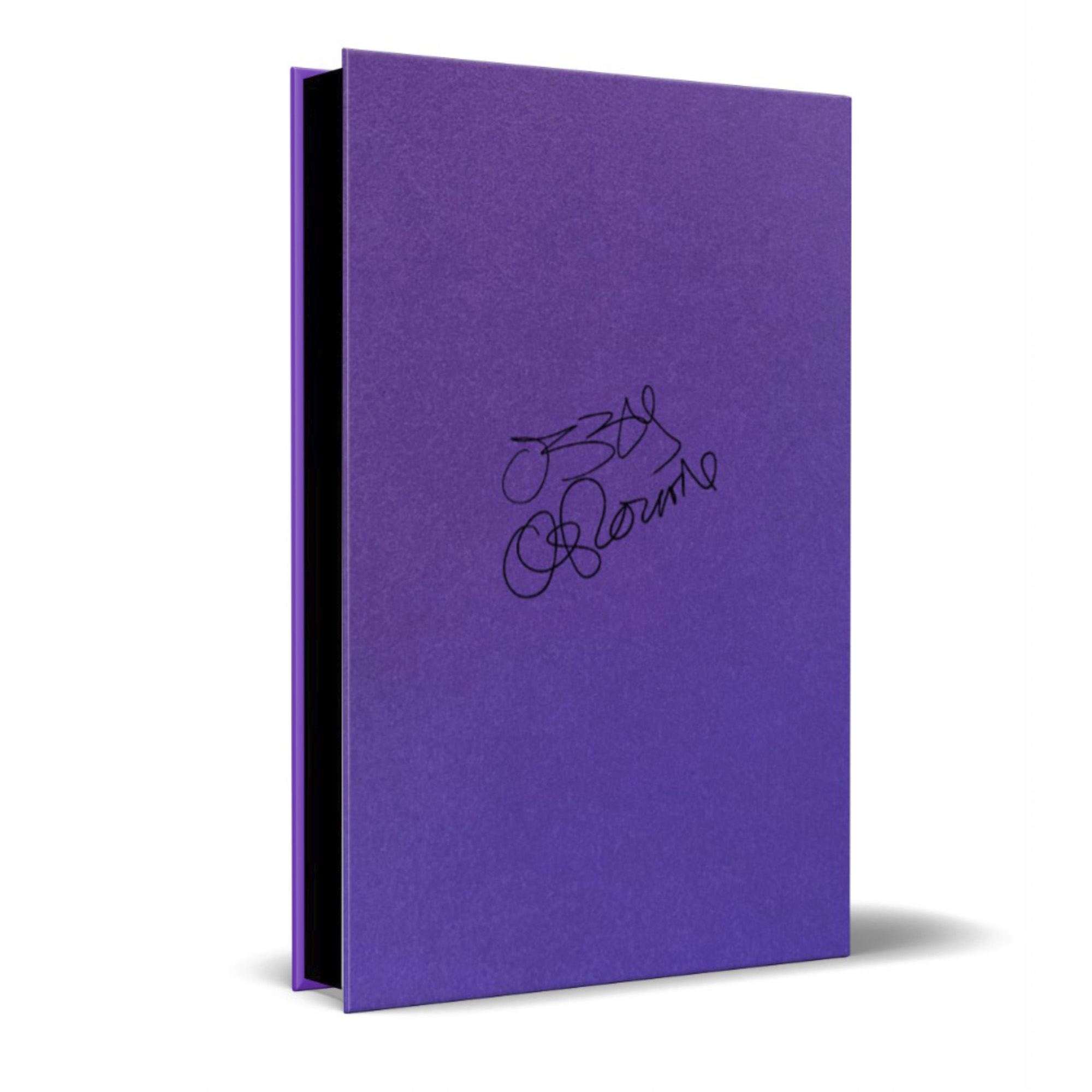 Back cover, showing facsimile signature